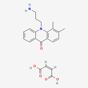Chemical structure of ER 27319 maleate