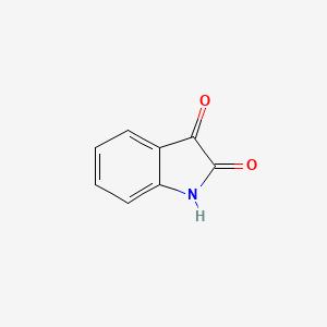 Chemical structure of Isatin