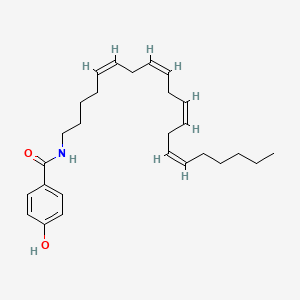Chemical structure of AM 1172