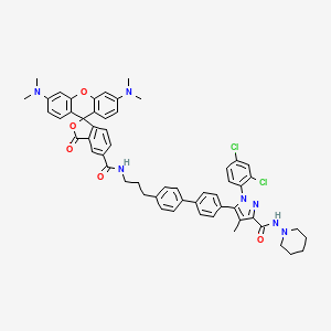 Chemical structure of Tocrifluor T1117
