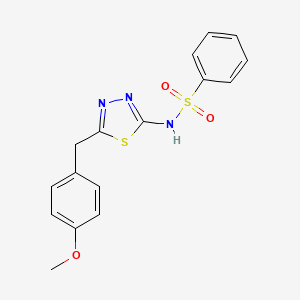 Chemical structure of OU749