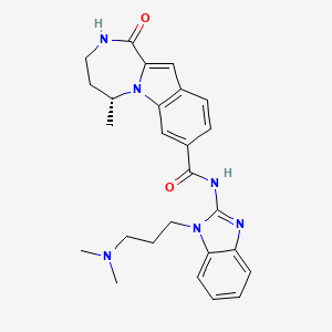 Chemical structure of BIX 02565