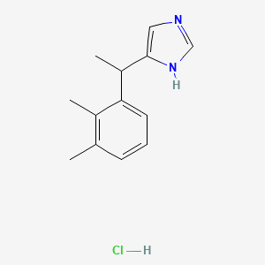 Chemical structure of Medetomidine HCl