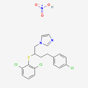 Chemical structure of Butoconazole nitrate