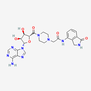 Chemical structure of EB 47