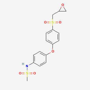 Chemical structure of MMP-2 Inhibitor II