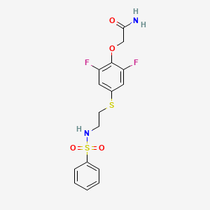 Chemical structure of PEPA