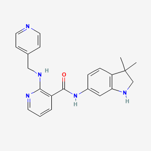 Chemical structure of Motesanib