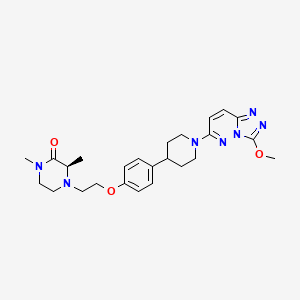 Chemical structure of AZD 5153