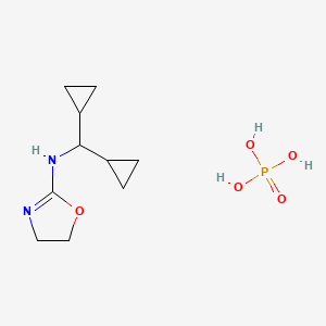 Chemical structure of Rilmenidine Phosphate