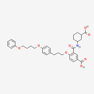 Chemical structure of BayCysLT2