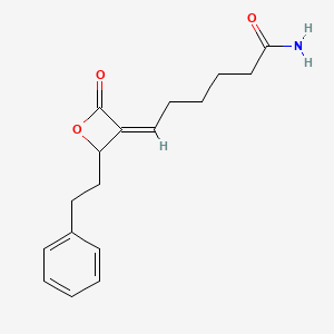 Chemical structure of KC02