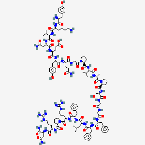 Chemical structure of Neuromedin U (rat)