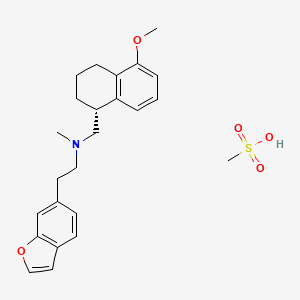 Chemical structure of A 80426 mesylate