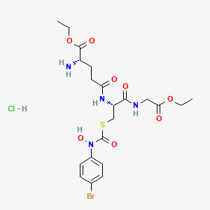 Chemical structure of Glyoxalase I inhibitor