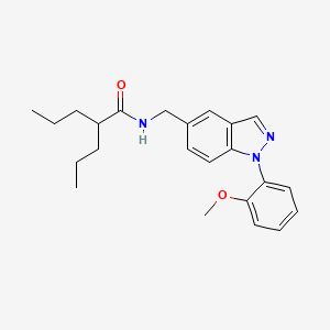 Chemical structure of M 25