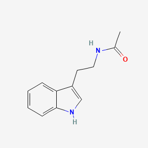 Chemical structure of N-Acetyltryptamine
