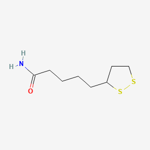 Chemical structure of Lipoamide