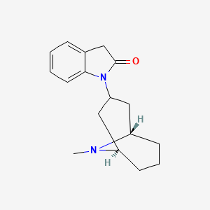 Chemical structure of SR 16584
