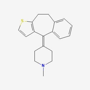 Chemical structure of Pizotifen