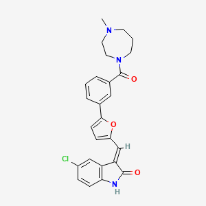 Chemical structure of CX-6258