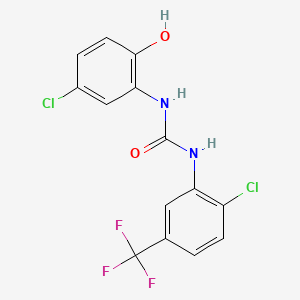 Chemical structure of NS 1738