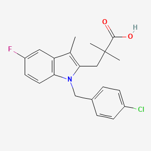 Chemical structure of L-655,240