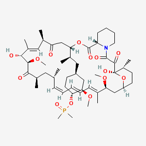 Chemical structure of Ridaforolimus