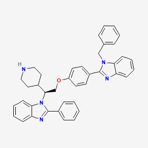Chemical structure of Deltarasin