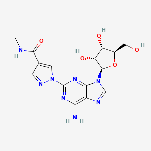 Chemical structure of Regadenoson
