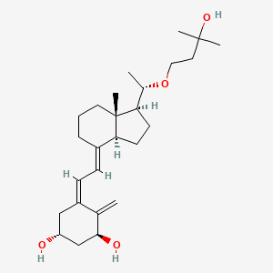 Chemical structure of Maxacalcitol