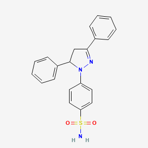 Chemical structure of MLS-573151