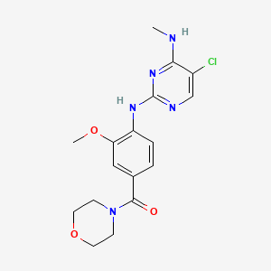 Chemical structure of HG-10-102-01