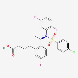 Chemical structure of BMS 299897