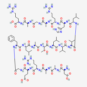 Chemical structure of [Ala92]-Peptide 6