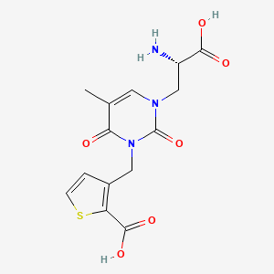 Chemical structure of UBP 310
