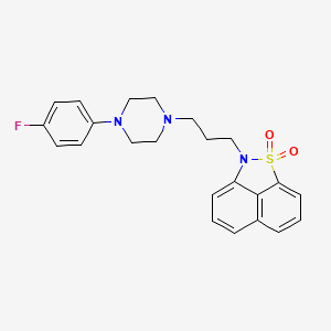Chemical structure of Fananserin