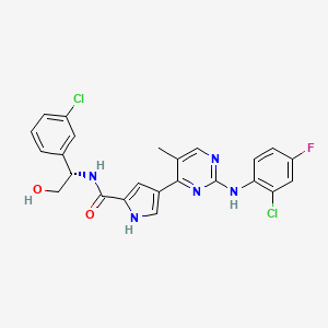 Chemical structure of VX-11e