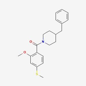 Chemical structure of JX 401