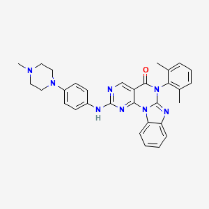 Chemical structure of Lck Inhibitor