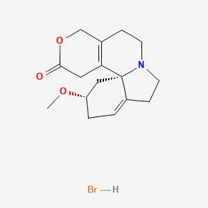 Chemical structure of Dihydro-β-erythroidine hydrobromide