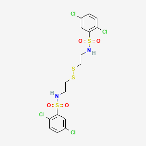 Chemical structure of KC7F2