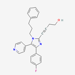 Chemical structure of RWJ 67657