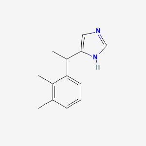 Chemical structure of Medetomidine