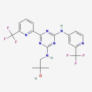 Chemical structure of Enasidenib