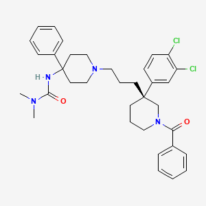 Chemical structure of SSR 146977 hydrochloride