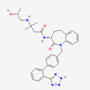 Chemical structure of L-692,585