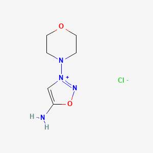 Chemical structure of SIN-1 chloride