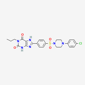 Chemical structure of PSB 603