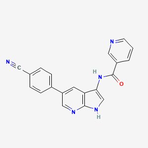 Chemical structure of LKB1(AAK1 dual inhibitor)